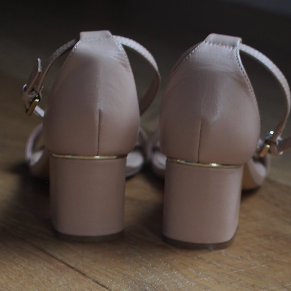 Aldo | Leather Kedeaviel Block Heeled Sandal - Picture 4 of 8